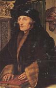 Hans holbein the younger Desiderius Erasmus of Rotterdam (mk45) France oil painting artist